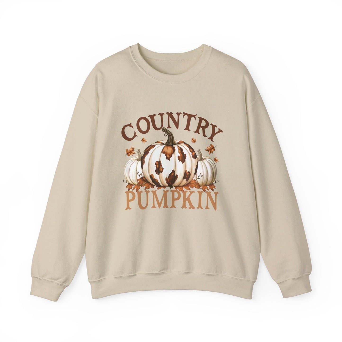 Womens Fall Sweatshirt Country Pumpkin