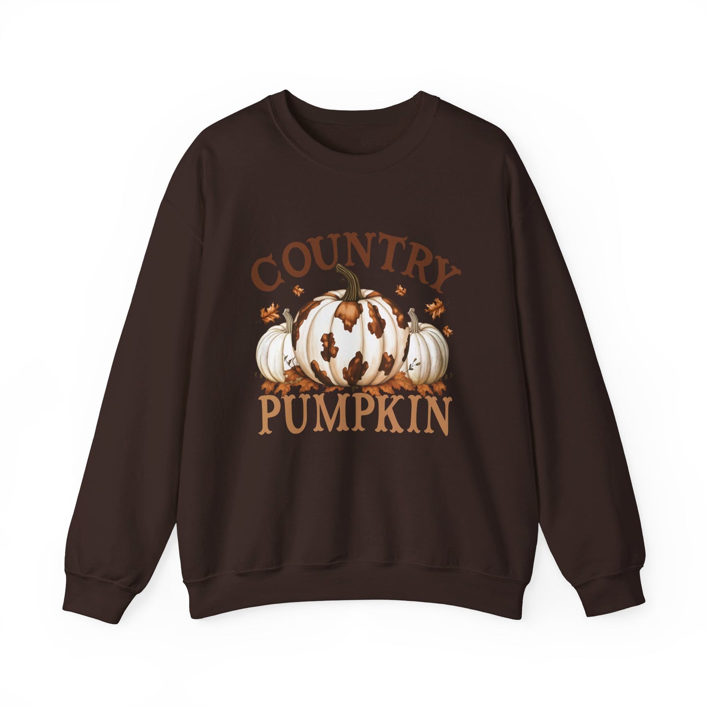 Womens Fall Sweatshirt Country Pumpkin