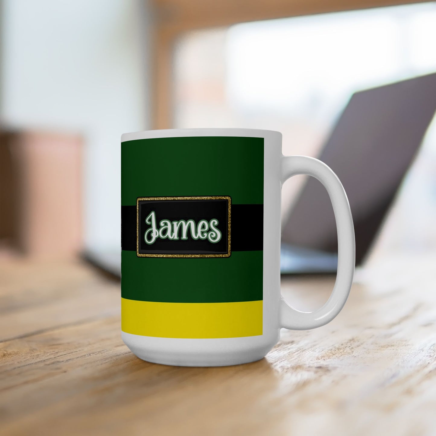 Personalized Christmas Elf Coffee Mug
