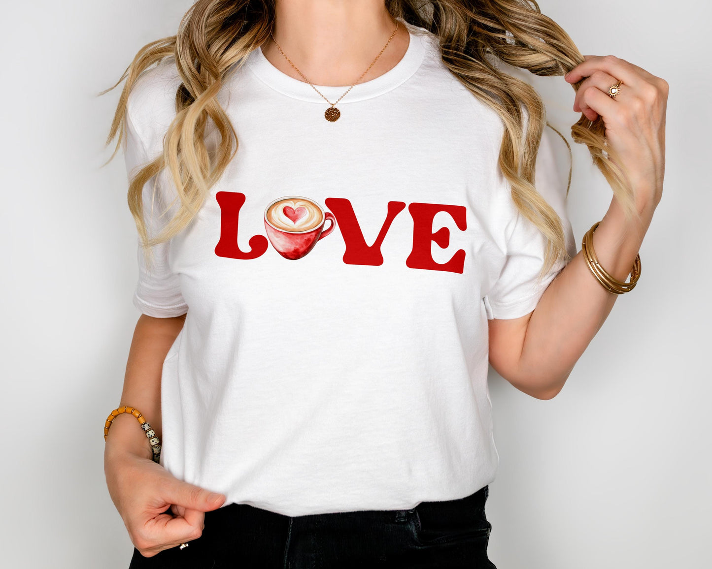 Womens Funny Valentine Shirt, Coffee Lovers