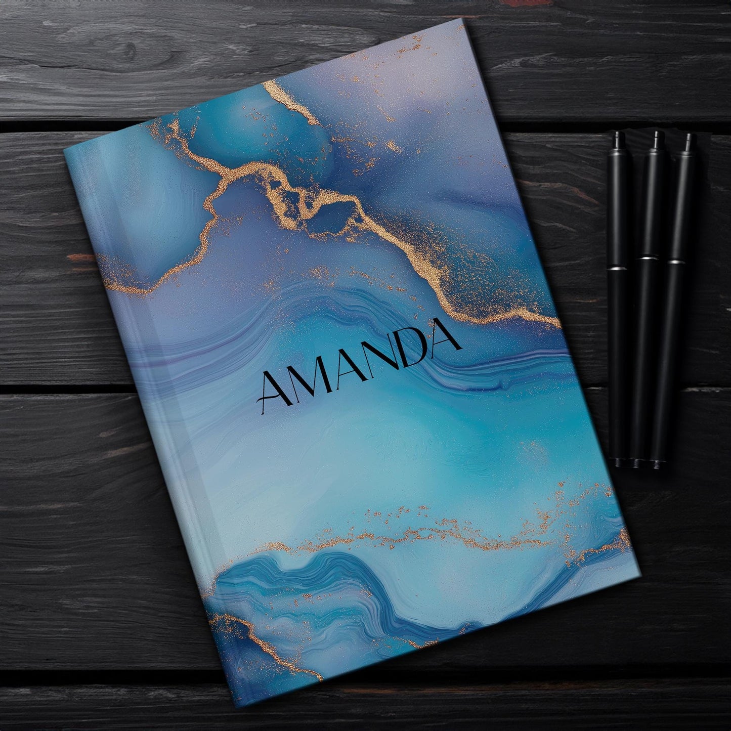 Custom Hardcover Journal Notebook , Personalized Women Writing Notebooks
