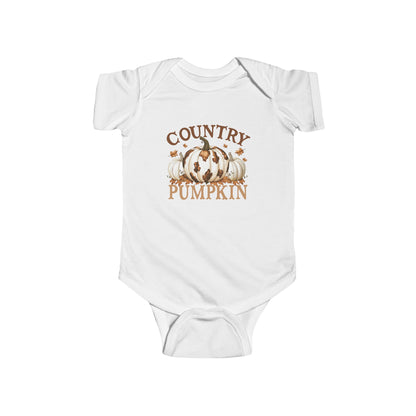 Country Pumpkin Baby Onesie