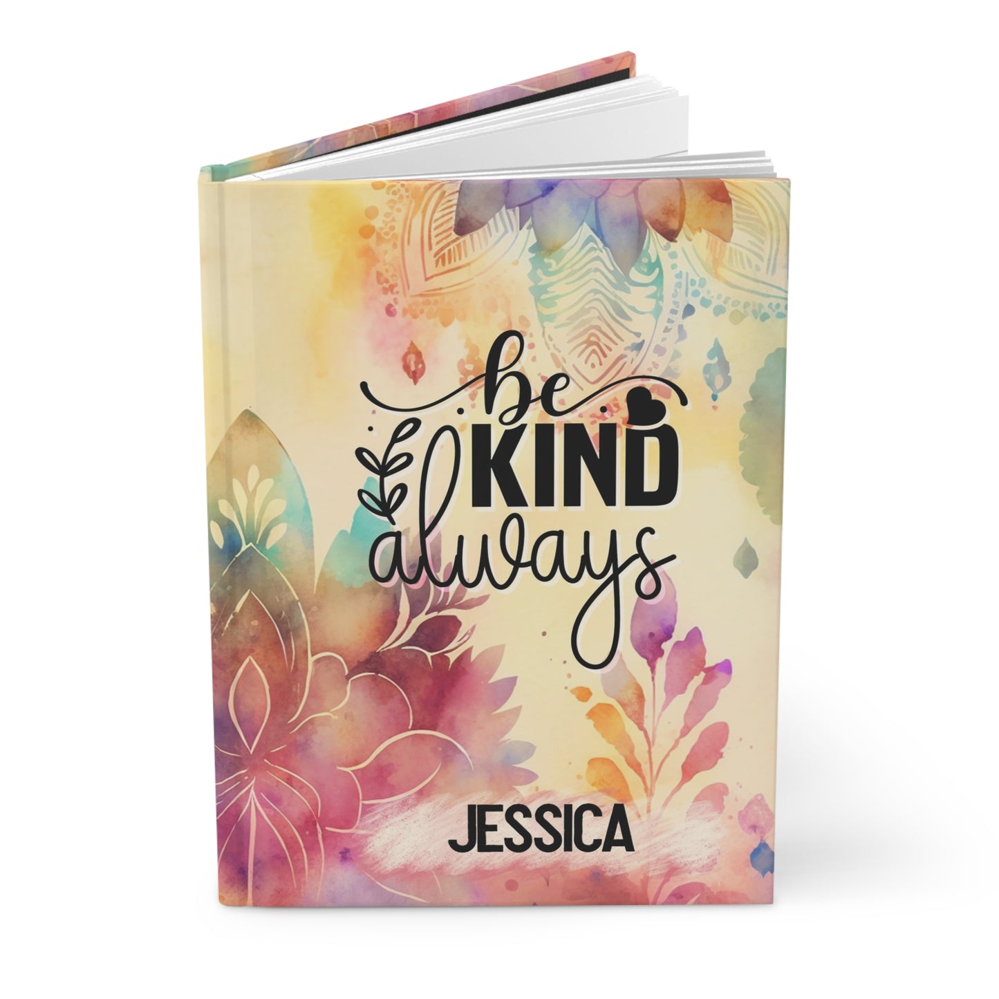 Be Kind Always Personalized Custom Hardcover Journal