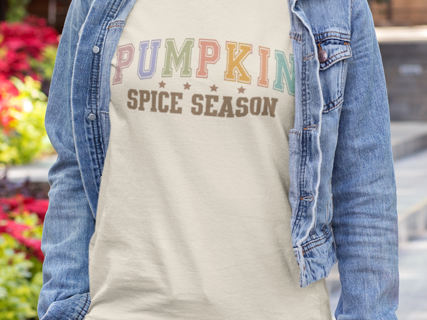 Womens Fall T-shirt Pumpkin Spice Season