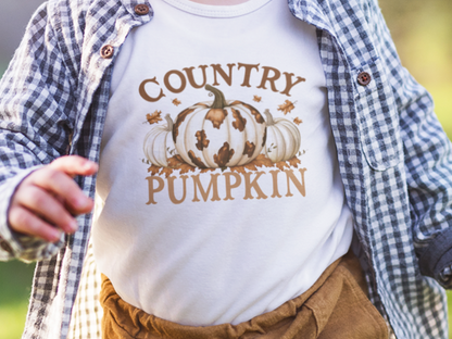 Country Pumpkin Baby Onesie