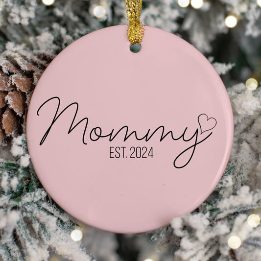 Custom Established 2024 Ornament, Personalized