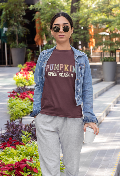 Womens Fall T-shirt Pumpkin Spice Season